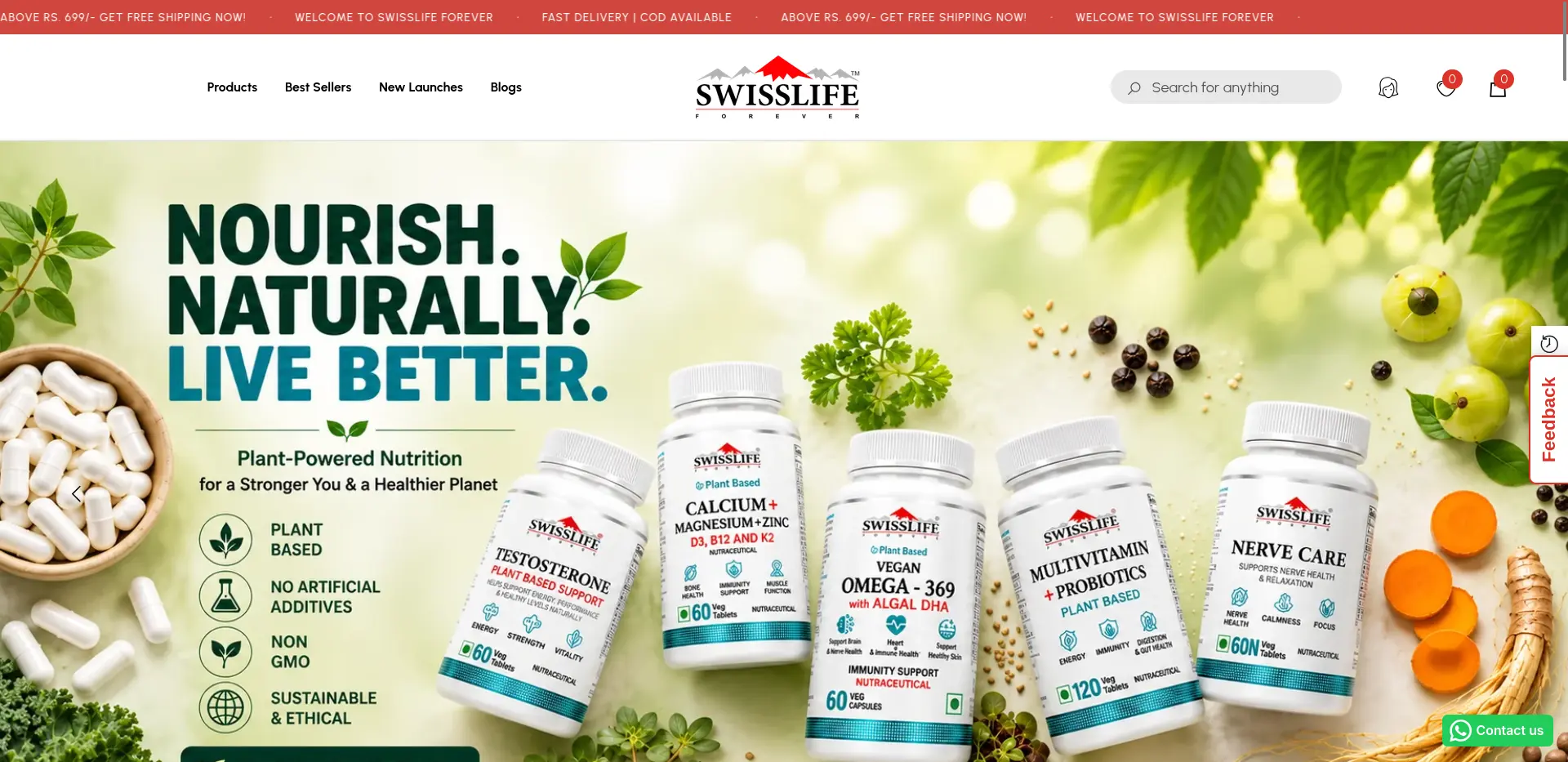 Swisslife Forever - Health & Nutrition